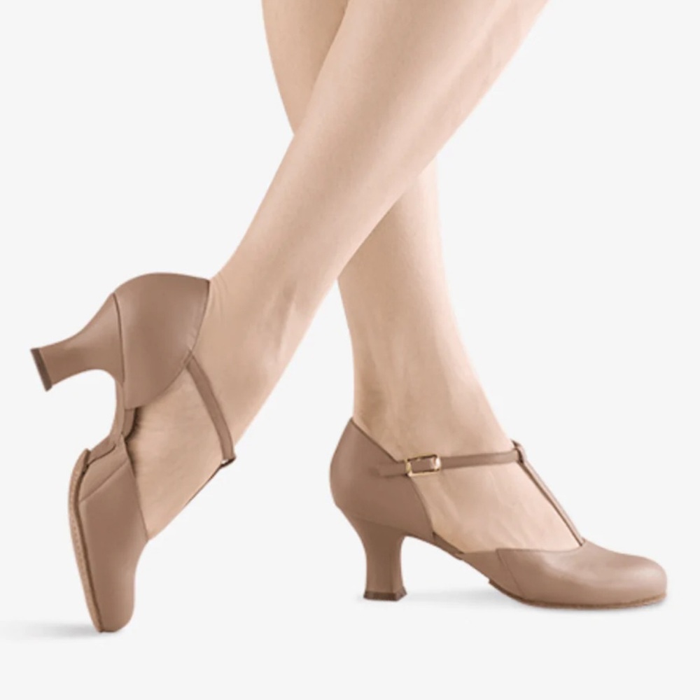 Bloch S0390L Splitflex 2.5" Heel Character - NWT